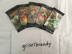 5x MTG Magic the Gathering: 9th (Ninth) Edition Booster Packs (Factory Sealed) - Image 1