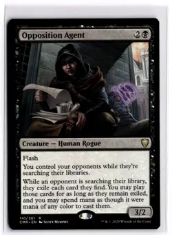 Opposition Agent Commander Legends 141 LP x1 MTG Magic: the Gathering - Image 1