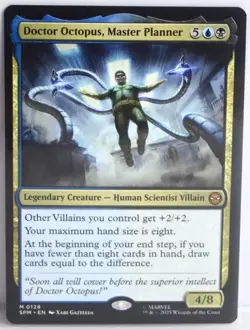 Doctor Octopus, Master Planner [New, Near Mint] Mythic Rare {Spider-man MTG} - Image 1