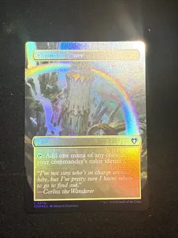 Command Tower (Borderless) Commander Masters Foil - Image 1