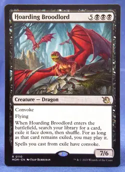 Hoarding Broodlord - MTG - March of the Machine - Excellent NM - Image 1