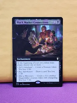 1x EXTENDED Black Market Connections, NM, CLB, Magic: the Gathering, MtG - Image 1