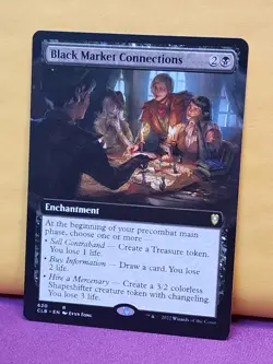 1x EXTENDED Black Market Connections, NM, CLB, Magic: the Gathering, MtG - Image 2