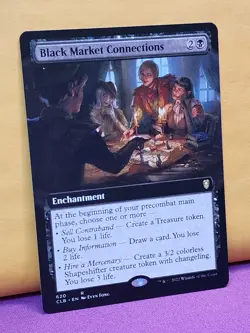 1x EXTENDED Black Market Connections, NM, CLB, Magic: the Gathering, MtG - Image 3