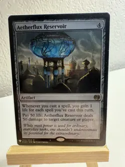 Magic the Gathering: Aetherflux Reservoir. Regular. NM - Image 1