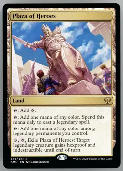 Plaza of Heroes Dominaria United Regular - Image 1