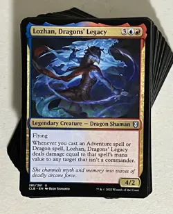 Lozhan, Dragons' Legacy, EDH Commander Custom Deck DnD, MTG - Image 1