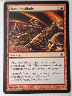 Flame Fusillade - Ravnica: City of Guilds - Magic the Gathering MTG Nice! - Image 1