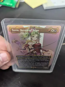 Terra, Herald of Hope (Borderless) Commander: Final Fantasy Foil - Image 2