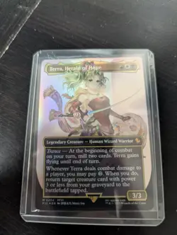 Terra, Herald of Hope (Borderless) Commander: Final Fantasy Foil - Image 4