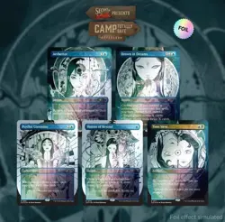 MTG Secret Lair: Featuring: Peach Momoko Rainbow Foil Magic the Gathering SEALED - Image 1