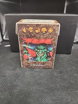 Vintage Magic The Gathering Black Lotus Deck Box And 80 Card Sleeves Mtg - Image 3