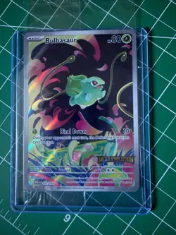 Pokemon Card Bulbasaur 133/132 Mega Evolution Stamped Promo Sealed - Image 1