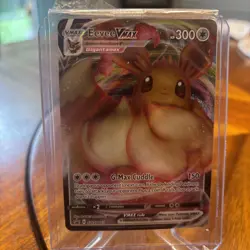 Pokemon Card TCG - Eevee VMAX SWSH087 Black Star Promo Shining Fates Near Mint - Image 1