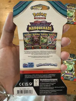 Pokemon TCG SEALED Twilight Masquerade Sleeved Booster Packs Lot Of 9 - Image 4