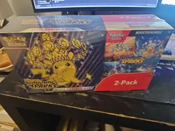 ✅ Pokemon Surging Sparks ETB & Booster Bundle Costco 2-pack. Factory Sealed - Image 1