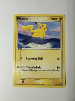 POKEMON TCG PIKACHU WAILMER 12/17 LIGHT PLAY COMMON POP SERIES 5 - Image 1