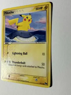 POKEMON TCG PIKACHU WAILMER 12/17 LIGHT PLAY COMMON POP SERIES 5 - Image 2
