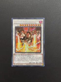 2024 YUGIOH MP24 SECRET RARE TRIDENT DRAGON NM - Image 1
