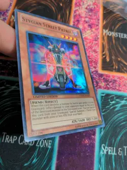 Yu-Gi-Oh! Stygian Street Patrol CT08-EN007 Limited Super Rare NM - Image 2