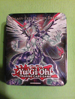 Yu-Gi-Oh! TCG Lot of 2 Empty Tins Premium Collection & Galaxy Photon Dragon - Image 2