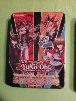 Yu-Gi-Oh! TCG Lot of 2 Empty Tins Premium Collection & Galaxy Photon Dragon - Image 3
