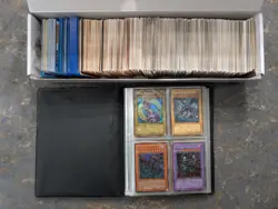 Yu-Gi-Oh Card Binder Collection Vintage Cards 1st Edition Holos Commons - Image 1