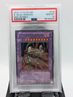 Yu-Gi-Oh - B. Skull Dragon MRD Unlimited-Ultra Rare- REPRINT 2010- PSA 10 - Image 1