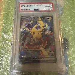 PSA10 Pikachu ex WCS23 Pokemon World Championships 2023 Promo Card - Image 1