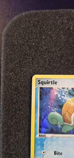 Pokemon TCG EX Crystal Guardians Squirtle Card 64/100 2006 (Creased) - Image 3