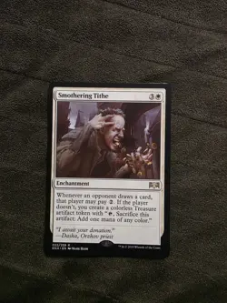 MTG Magic: The Gathering Smothering Tithe 022/259 Regular *PROKC CARD* - Image 1