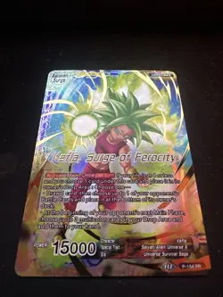 Dragon Ball Super Card Game Kefla, Surge of Ferocity GOLD STAMPED - Image 2
