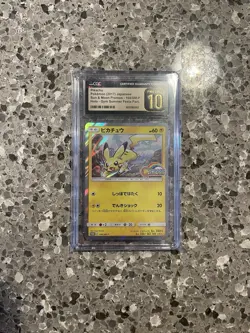 Pokemon Pikachu TCG 2017 Gym Holographic Card 108/Sm-p CGC Pristine 10 - Image 1