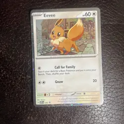 Pokemon TCG Eevee #200 Black Star Promo Destined Rivals Card Mint Never Played - Image 4