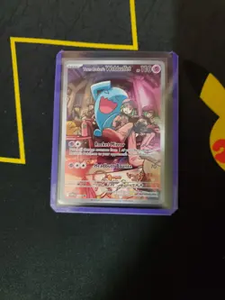 Pokemon TCG Team Rockets Wobbuffet 203 Black Star Promo 🔥 S&V NM Pokemon Card - Image 1