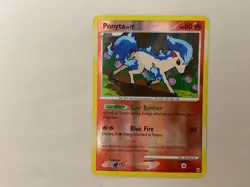 Pokemon Card TCG Ponyta SH11 Arceus Diamond & Pearl Shiny Reverse Holo 2009 - Image 1