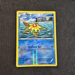 Pokemon TCG BREAKthrough Staryu Reverse Holo Card 29/162 - Image 1