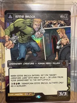 MTG Marvel Spider-Man, Eddie Brock / Venom, Lethal Protector - Borderless Foil - Image 1