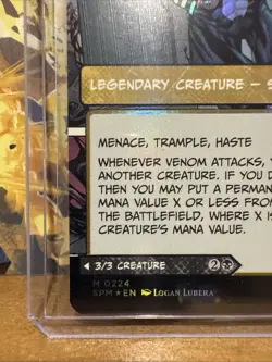 MTG Marvel Spider-Man, Eddie Brock / Venom, Lethal Protector - Borderless Foil - Image 3