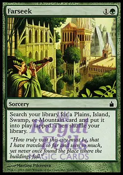 Farseek 1x FOIL RAV MTG Ravnica Common MINT green - Image 1