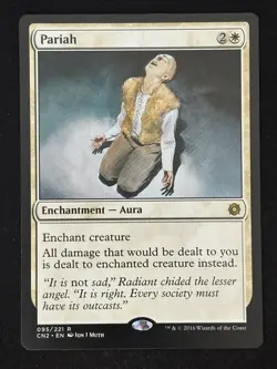 1x MTG Pariah - Conspiracy: Take the Crown (CN2) #95 - Magic the Gathering - Image 1