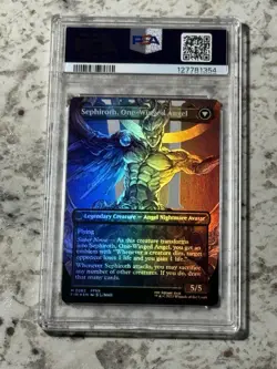 Sephiroth, Fabled Soldier FOIL 382 PSA 10 GEM MINT (MTG Final Fantasy 2025) - Image 2