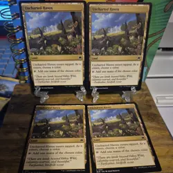 x4 Uncharted Haven BLB Bloomburrow MTG 261 COMMON M/NM 4x - Image 1