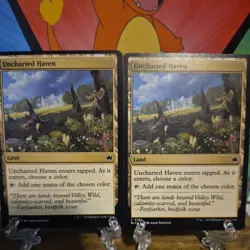 x4 Uncharted Haven BLB Bloomburrow MTG 261 COMMON M/NM 4x - Image 2