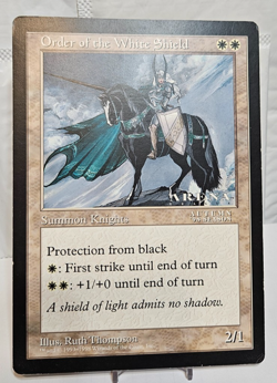 Order of the White Shield Arena Autumn '98 Season Oversized Jumbo Promo MTG OS36 - Image 1