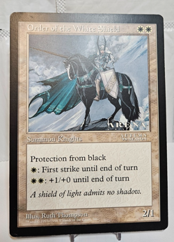 Order of the White Shield Arena Autumn '98 Season Oversized Jumbo Promo MTG OS35 - Image 1