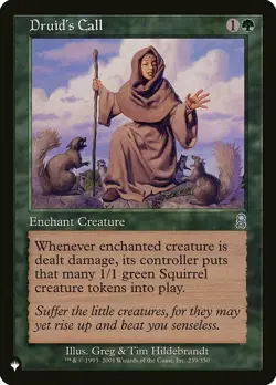 Hero Deal, English - 1 x MTG Druid's Call Mystery Booster/The list - Image 1