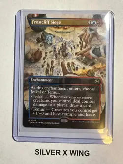 Frostcliff Siege Borderless x1, MTG, Magic the Gathering, Tarkir: Dragonstorm,NM - Image 1