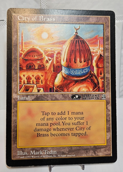 City of Brass 3rd Place Arena Harvest Season Oversized Jumbo Promo MTG OS34 - Image 1