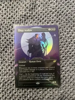Elegy Acolyte (Borderless) (Foil) - MTG Edge of Eternities - Image 1